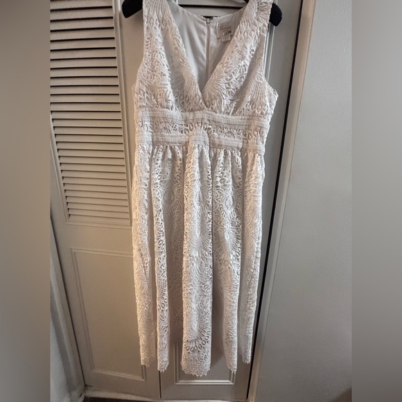 Shoshanna Women's Lace Christabella Dress Sz 12 - Picture 15 of 16